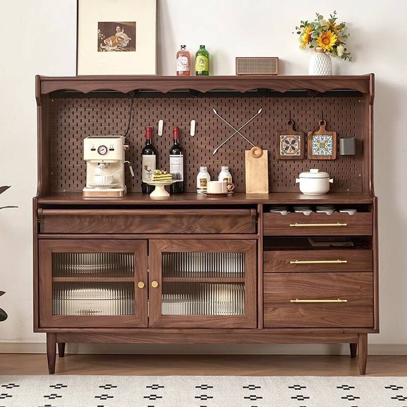 Auburn Modern Simple Style Sideboard with Illuminating Lighting