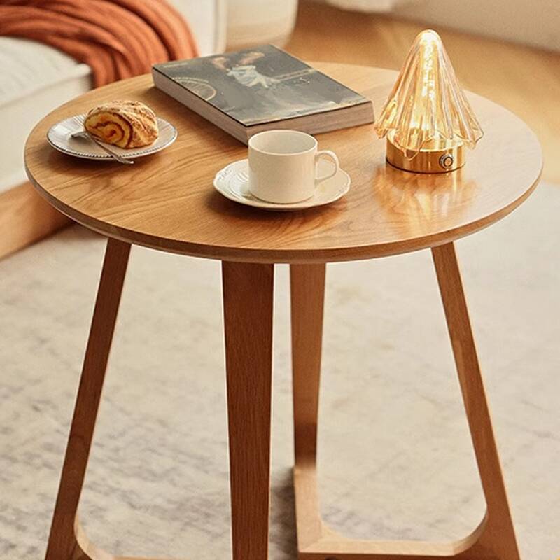 Orbicular Lumber Side Table Ideal for Home Use