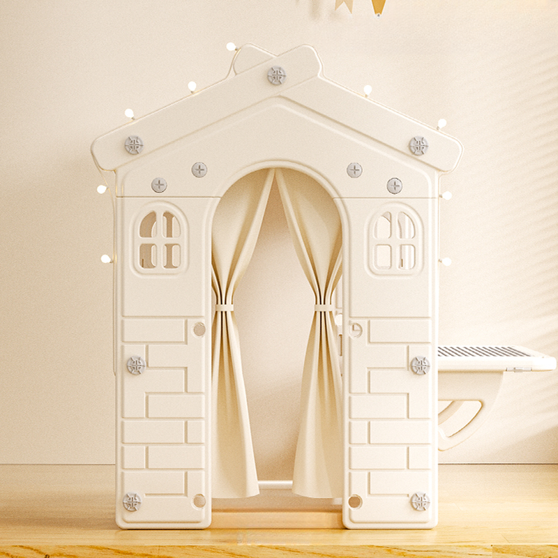 Polymer Compound Indoor & Outdoor Use Medium（3'-5'） Cabin& Cottage Sun-proof Dollhouse with Illumination Lights, Windows