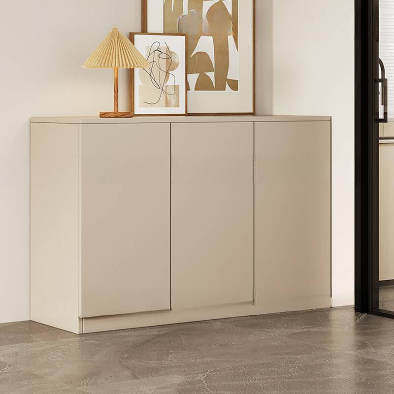 1 Shelf & 6 Doors/5 Doors/4 Doors Minimalist Chalk Lumber Wide/Narrow/Standard Sideboard with Functional Storage Cabinet