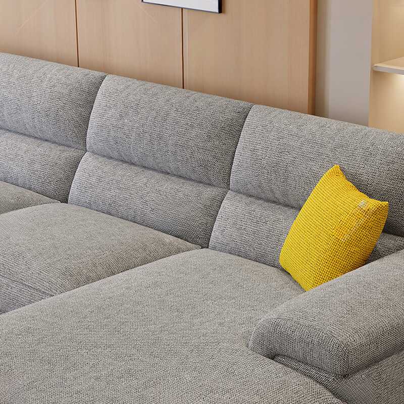 L-Shape Sofa Chaise, Right Hand Facing with Concealed Support