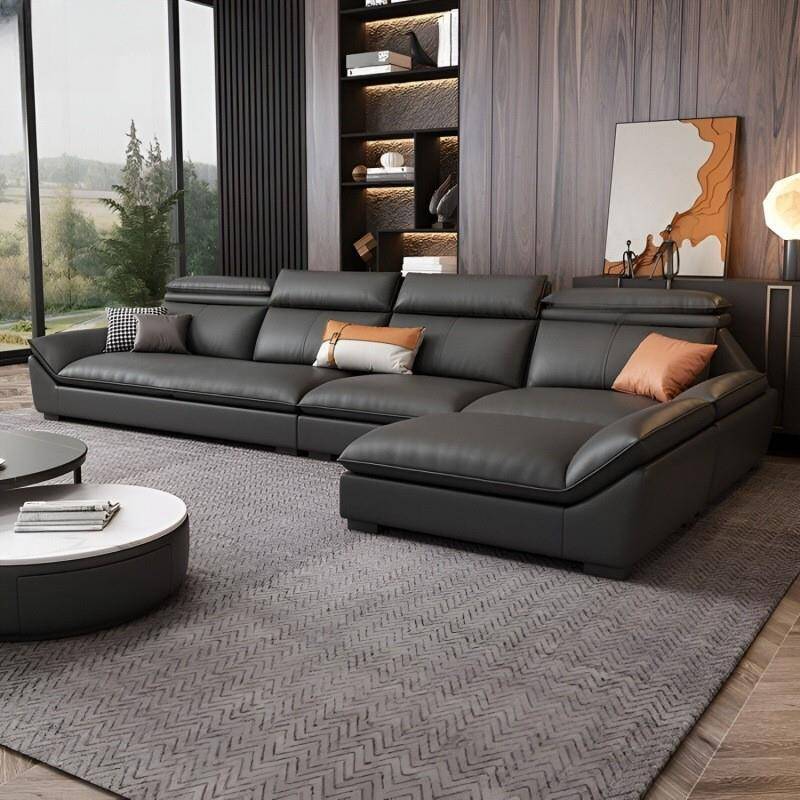 Simplistic L-Shape/Straight Reversible/Horizontal Sofa Chaise/Sofa