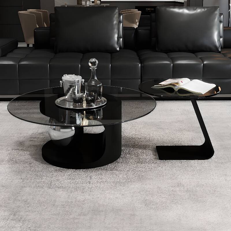 Orbicular Nesting Side Table for Living Room