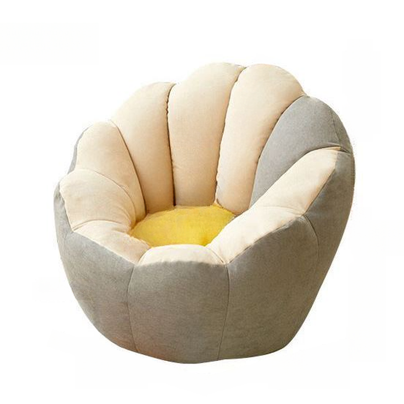 Food-Themed Bean Bag Sack Chair with 100% Cotton Upholstery, Handy and Moveable