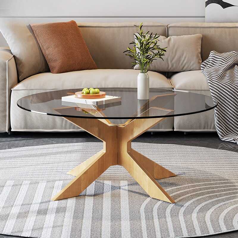 Nested Rounded Side Table Suitable for Living Room Use