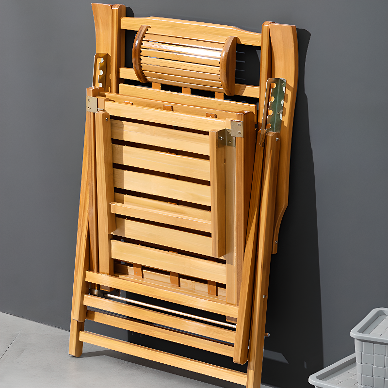 Solid Colour Recliner Armchair with Brown Upholstery, Timber Frame, Non-Rocking Base, Removable Cushion, Locking Back Angle, and Stitch-tufted Detail