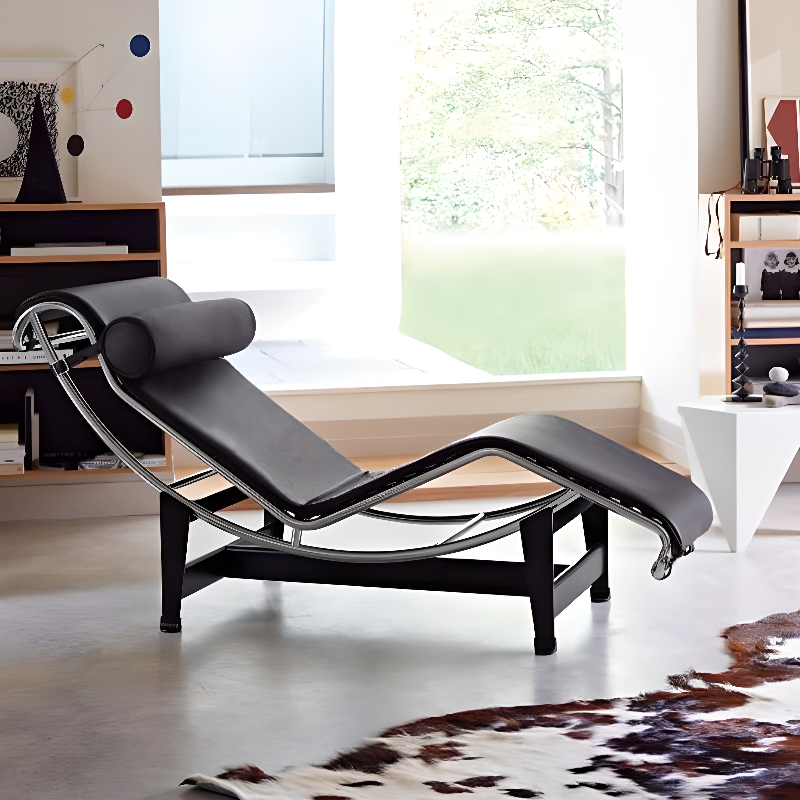 Animal Print Padded Recliner Armchair with Headrest