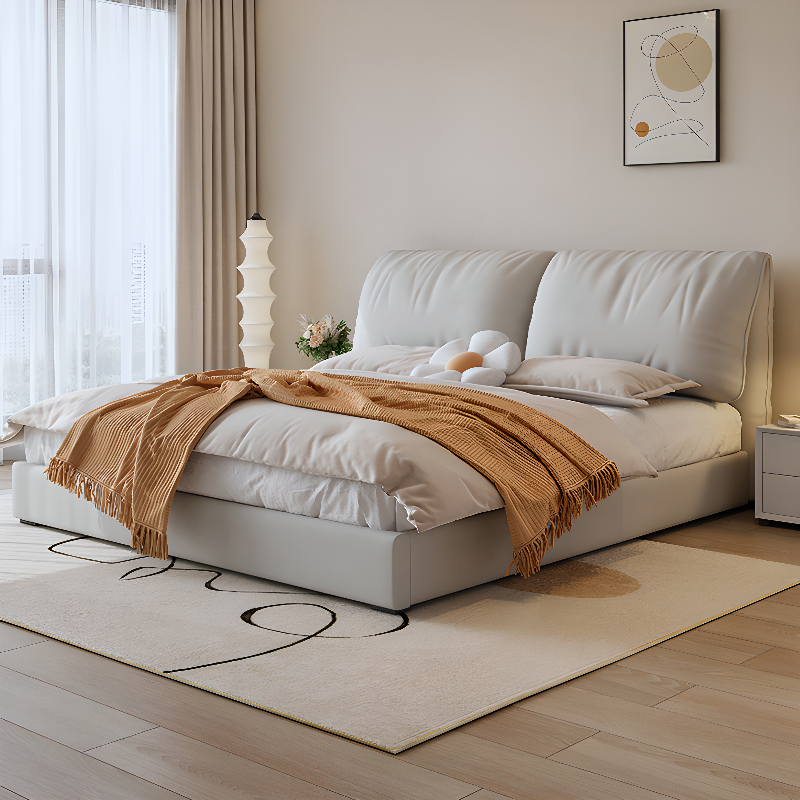 White Modish Floor Bed