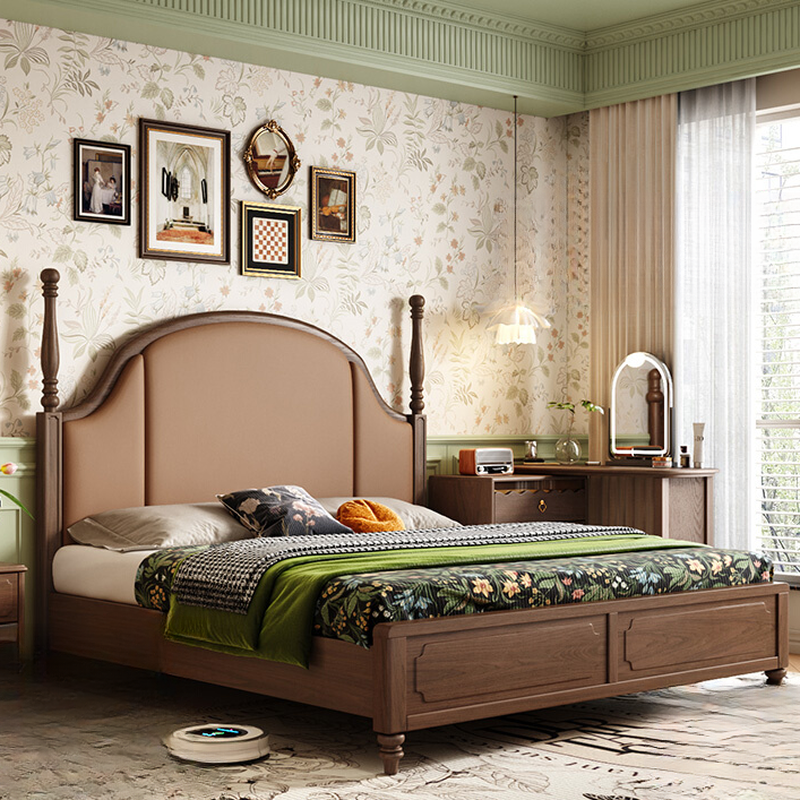 Auburn Industrial Platform Storage Bed/Panel Bed