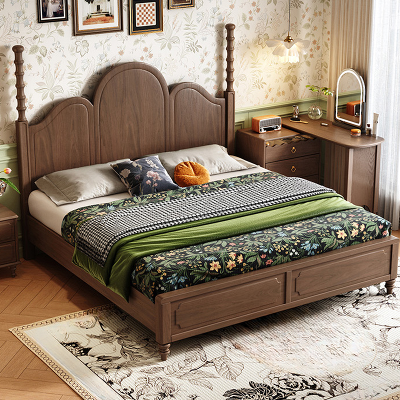 Ivy Industrial Platform Storage Bed with Mattress Included