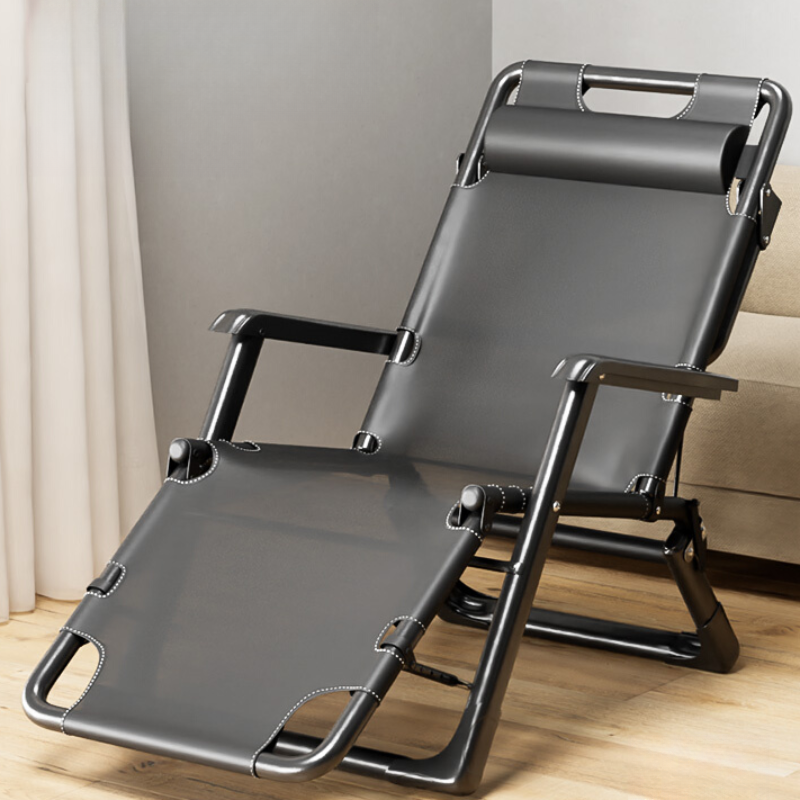 Cushioned Fold Away Chair Recliner with Headrest