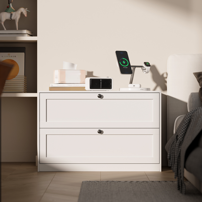 Modish Steel Vertical Lingerie Chest/Console Dresser