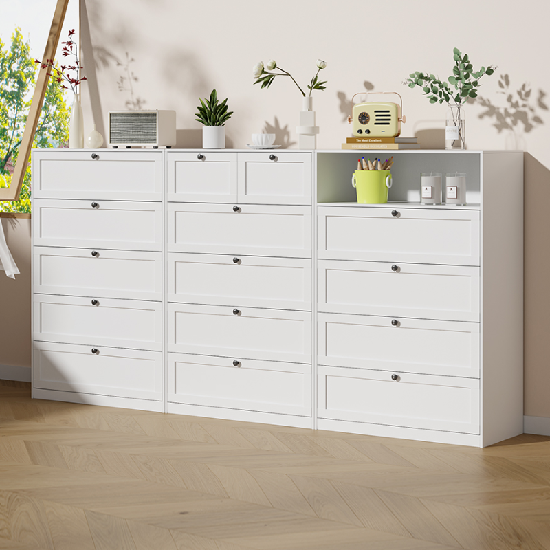 Modish Metal Multi-Functional Vertical/Horizontal Lingerie Chest/Console Dresser