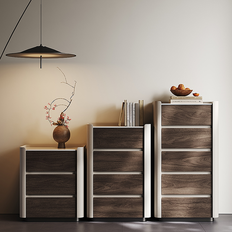 Modish Manufactured Wood Vertical Lingerie Chest with 5/4/3 Drawers