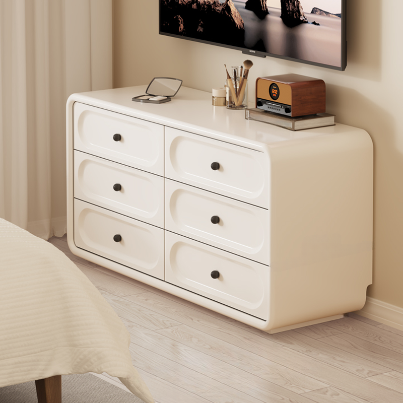 Art Deco Hardwood Console Dresser/Bachelor Chest with 6/3 Drawers in Horizontal/Vertical Orientation