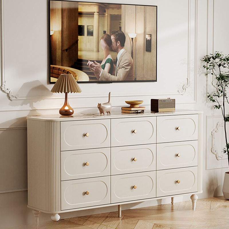 Casual Hardwood Console Dresser/Semainier with 6 Drawers/9 Drawers/8 Drawers, Horizontal/Vertical Orientation