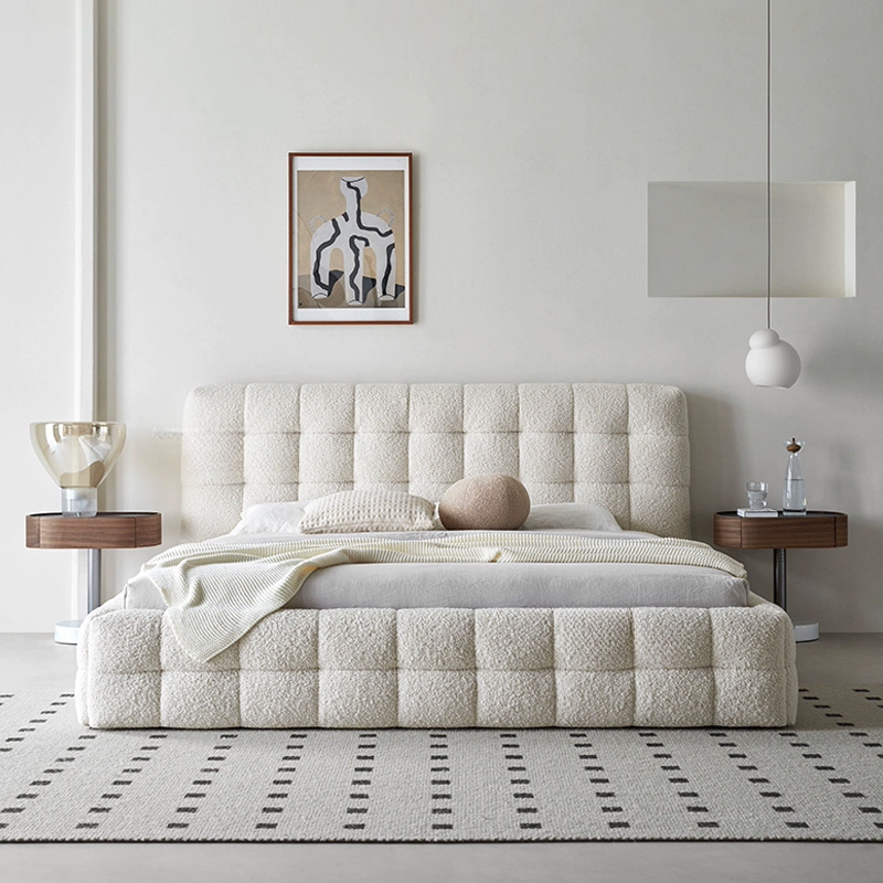 Minimalist Art Deco Panel Bed