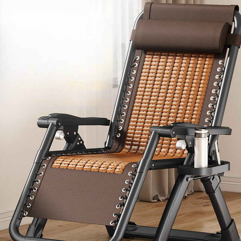 Pop Up Arm Recliner with Headrest and Cupholder