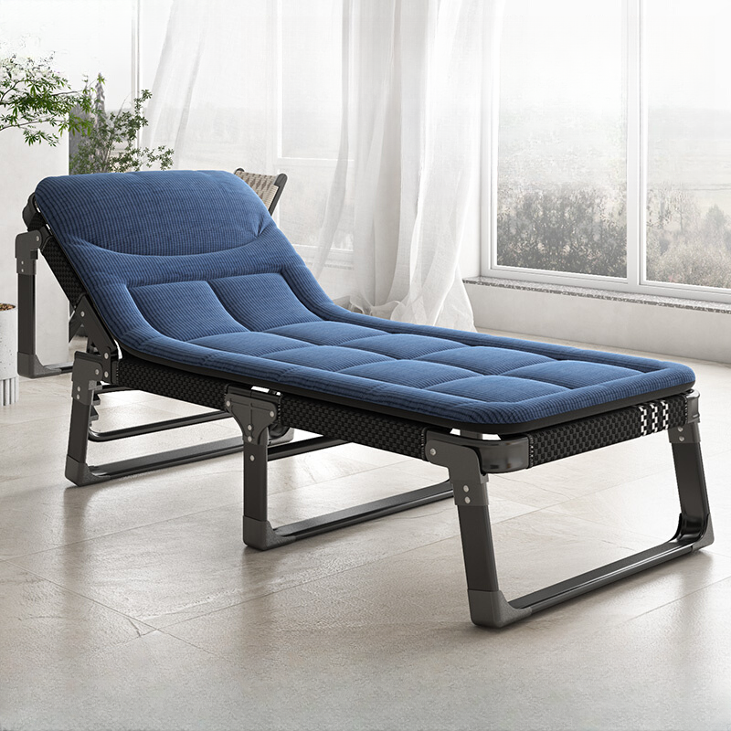 Ink Pop-Up Arm Recliner with Upholstered Alloy Frame, Non-Rocking Base, Removable Cushion, and Locking Back Angle