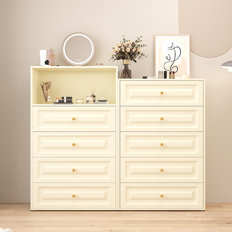 Trendy Metal Vertical Semainier/Console Dresser with Multiple Drawers Options