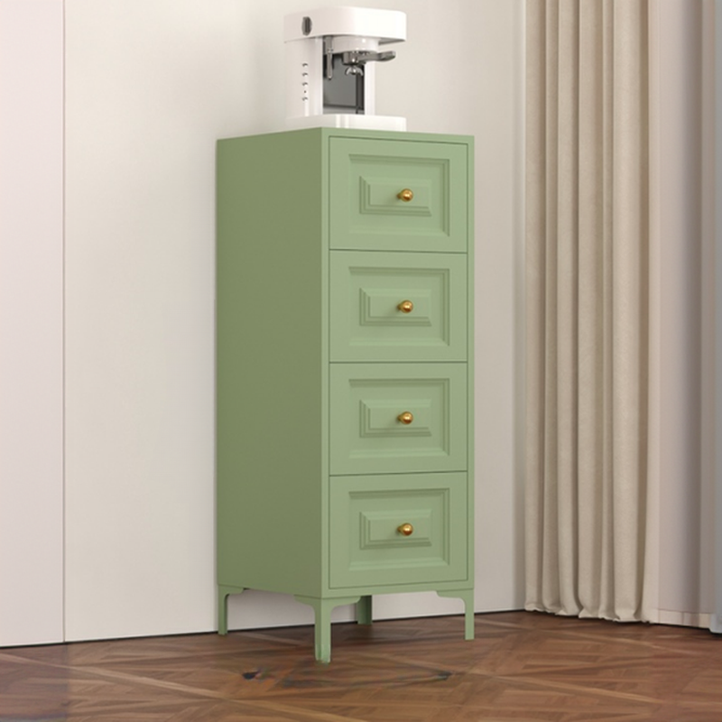 Lime Green Trendy Metal Semainier/Console Dresser, Size 40 x 40 x 110 cm-  OZ-Home-Hub