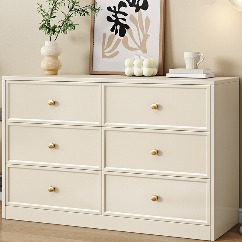 Minimalist Bleached Wood Horizontal/Vertical Console Dresser with 6 Drawers/9 Drawers/7 Drawers