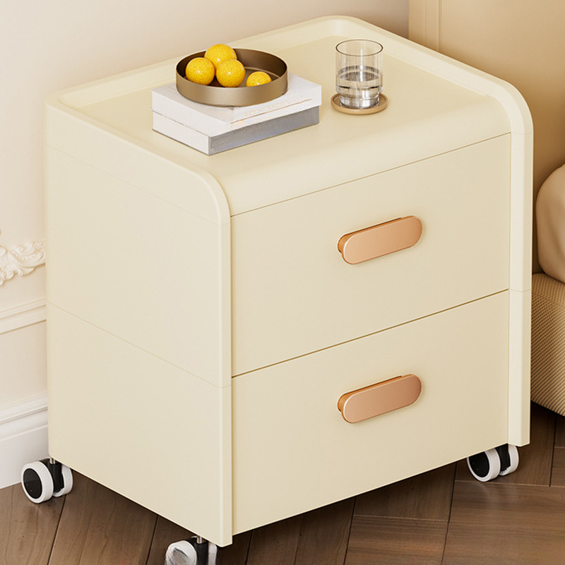 Simplistic Plastic & Acrylic Bachelor Chest/Lingerie Chest with Caster Wheels