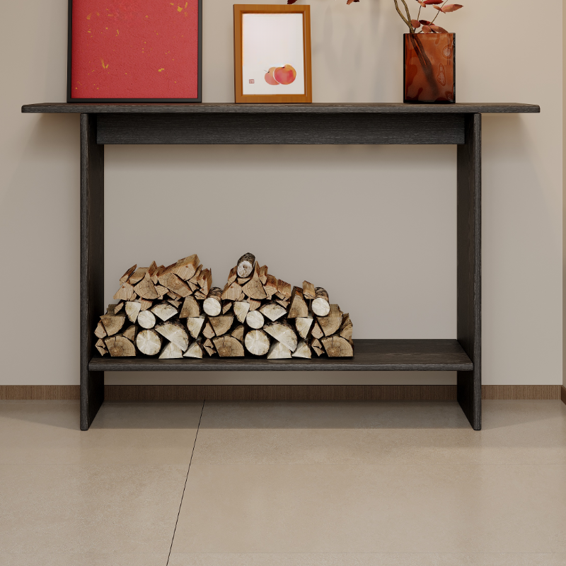 Retro Lumber Bridge Base Foyer Table