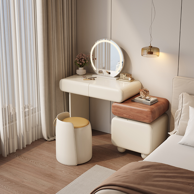 Multi-Purpose Makeup Vanity with Scalable Design and Dividers Included