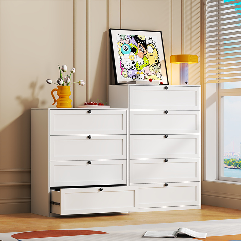 Casual Steel Bachelor Chest for Drawing Room with 5 Tiers/4 Tiers/3 Tiers