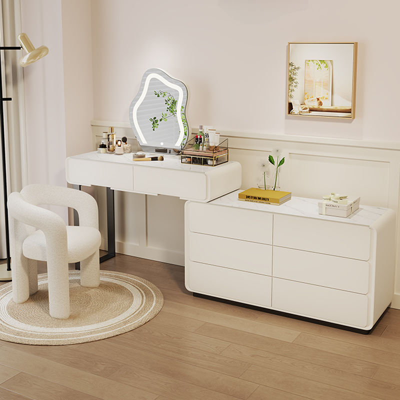 Scalable Multi-Purpose Vanity Set with Push-Pull, Adjustable Touch and Brightness