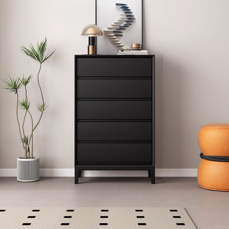 Simplistic Raw Wood Vertical/Horizontal Bachelor Chest/Console Dresser with 6 Drawers/4 Drawers/5 Drawers