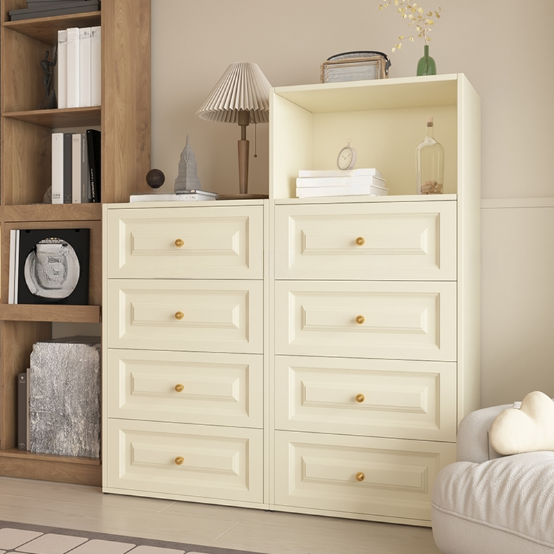 Modish Chalk Horizontal/Vertical Steel Bachelor Chest with 4 Drawers/3 Drawers/2 Drawers