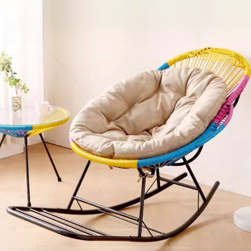 Synthetic Rocking Seat with Flared Arm