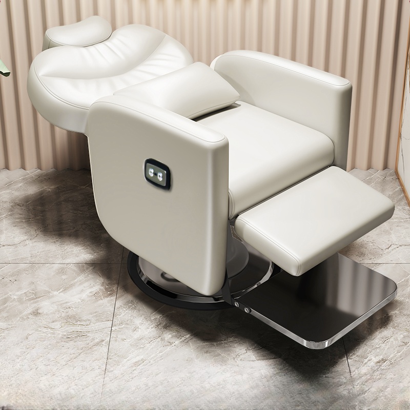 Stain Resistant Barber Chair with Armrest, Power Switch Reclining, and Reclining Adjustability