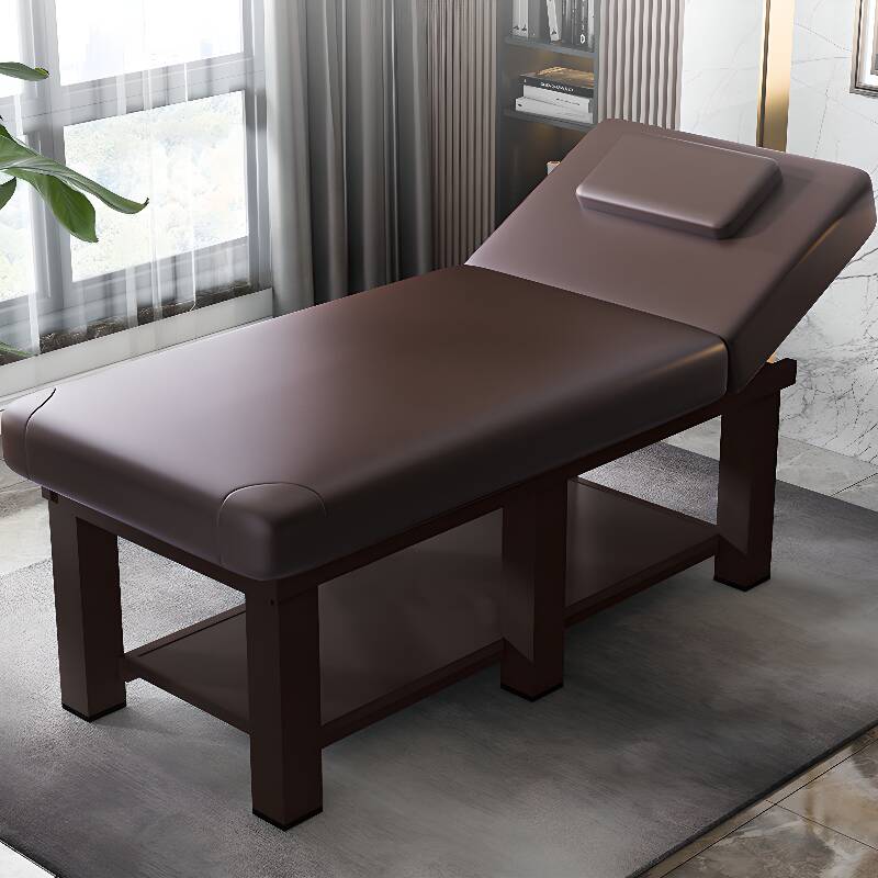 Flexible Height Metal Rectangle Trestle Facial Bed