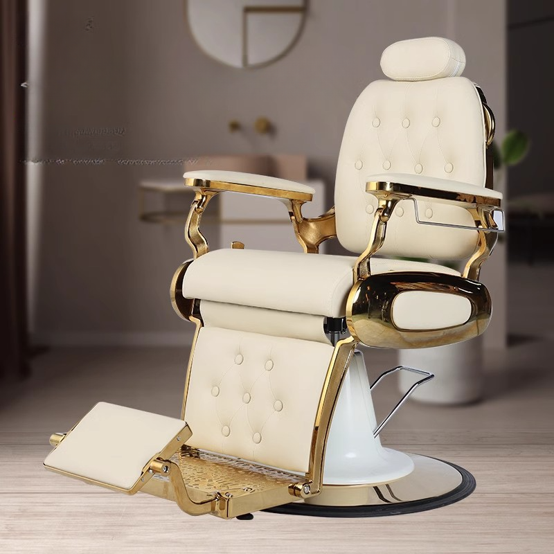 Barber Chair with Armrest and Airy Back