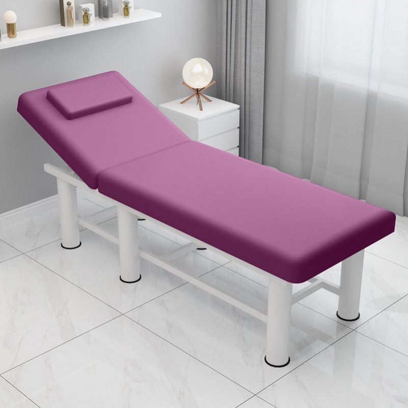 Rectangle Facial Bed with Alloy Trestle Base, Flexible Height 1 Chair Included/Not Included