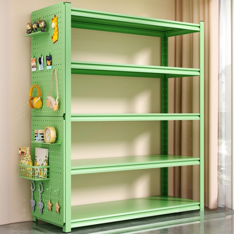 Olive Green Trendy Fireproof Cabinet Storage Shelf Rack
