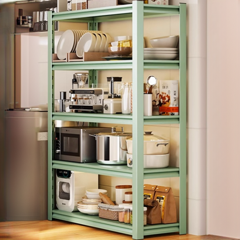 Light Green Trendy Fireproof Cabinet Storage Shelf Rack