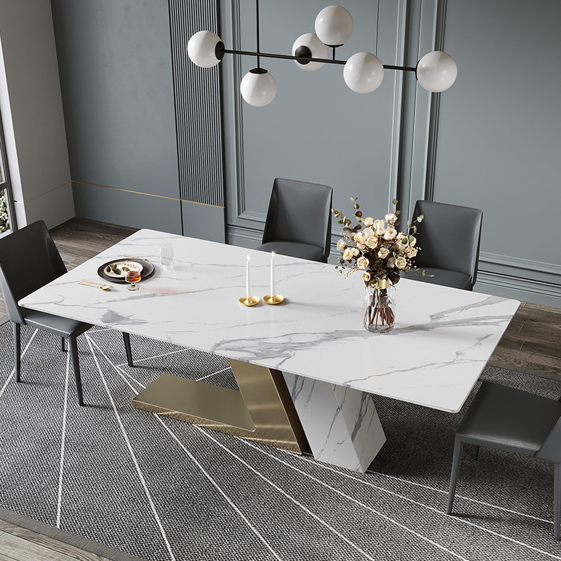 Cavallo Dining set with Sintered Stone Top