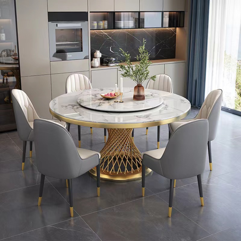 Linea Dining set with Sintered Stone Top